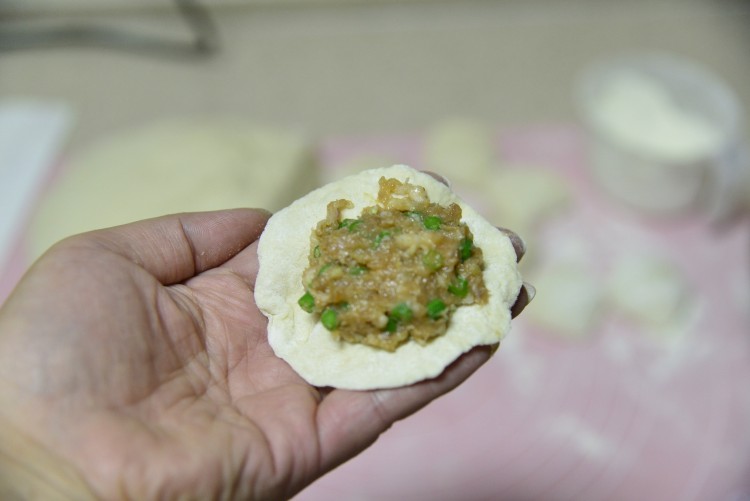 豇豆猪肉生煎包步骤15