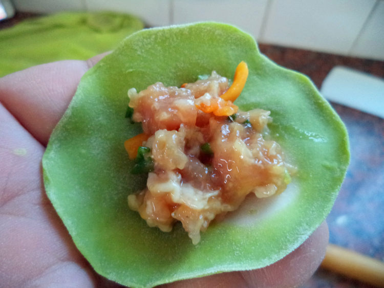 翡翠虫草花鲜肉饺步骤10
