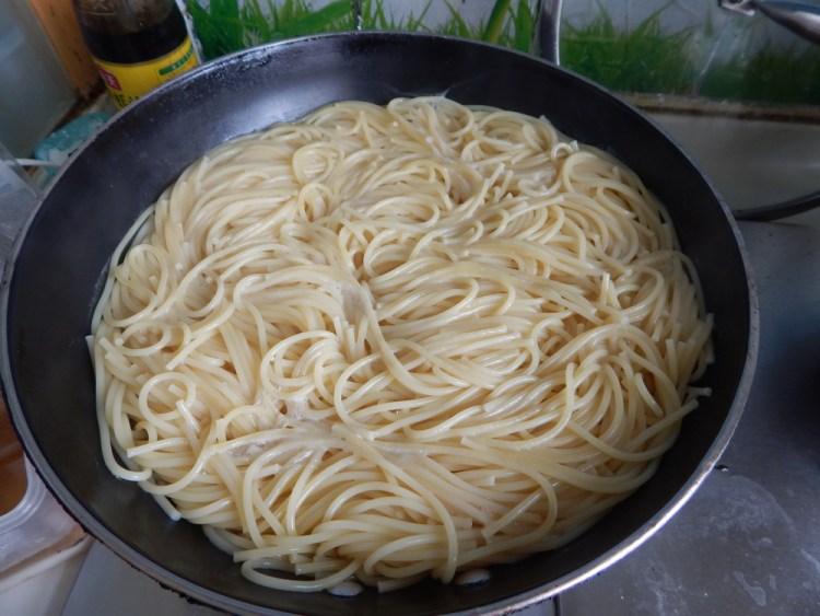 肉末茄子凉拌意面步骤5