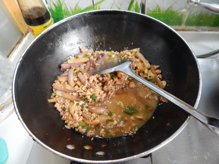 肉末茄子凉拌意面步骤20