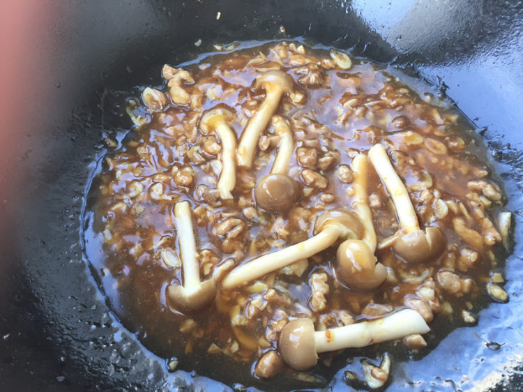 蘑菇醋豆腐步骤11