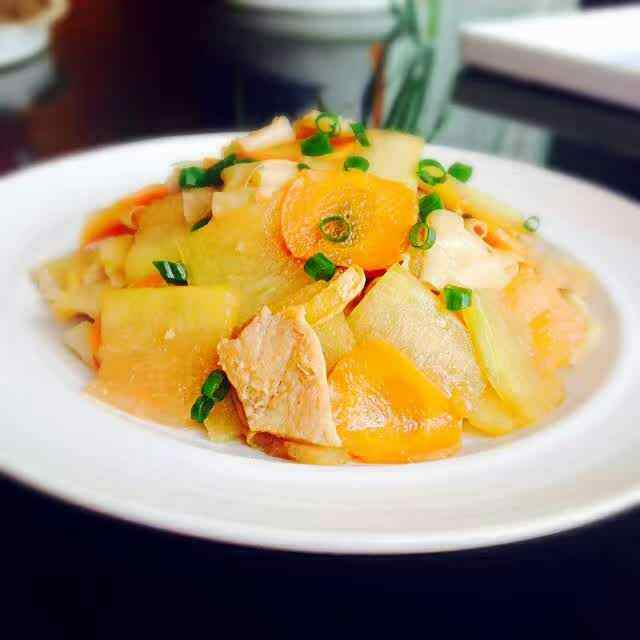 小炒冬瓜肉片步骤10