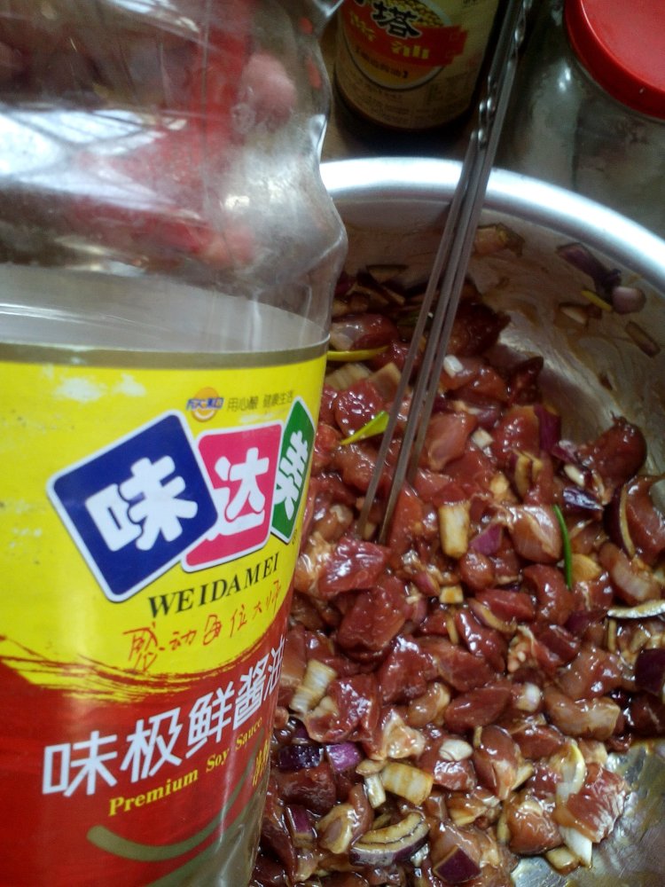 烤肉串步骤2