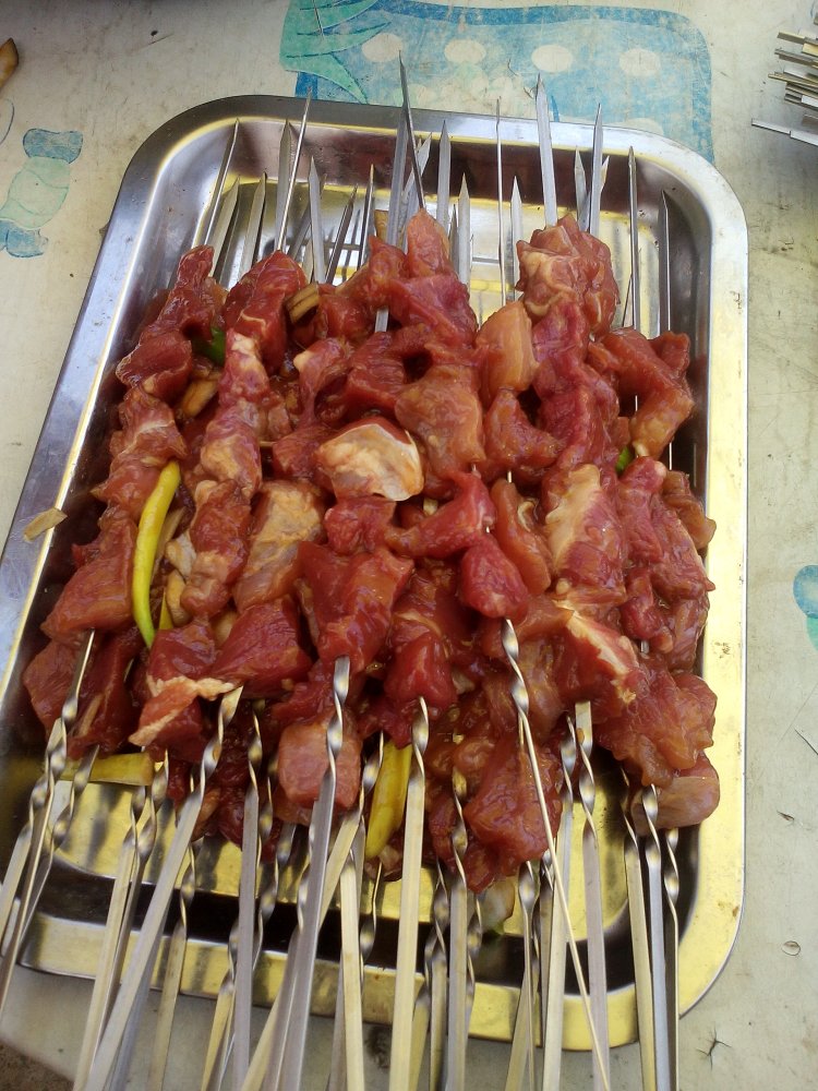 烤肉串步骤4
