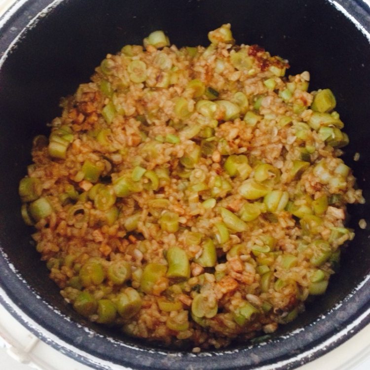 芸豆鲜肉焖米饭步骤8