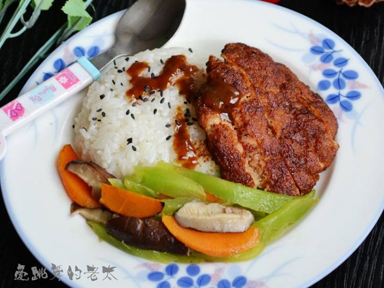 照烧肉排饭步骤15
