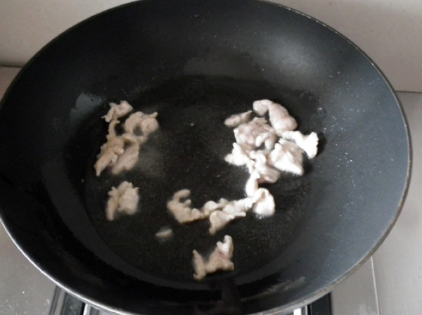 椎茸炒肉片步骤5
