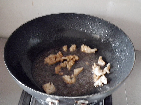 椎茸炒肉片步骤6