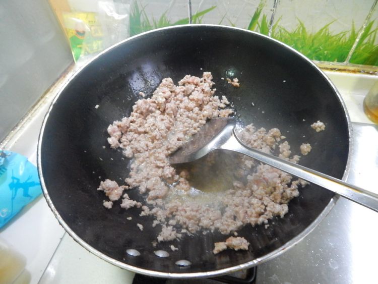 砂锅肉末茄子煲步骤11