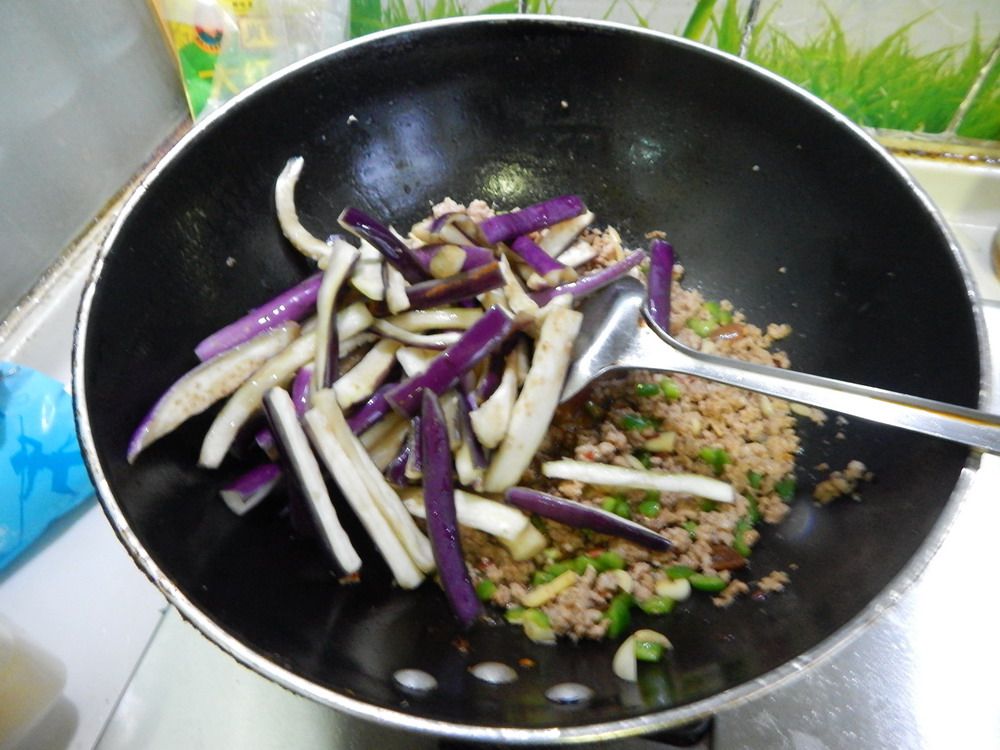 砂锅肉末茄子煲步骤16