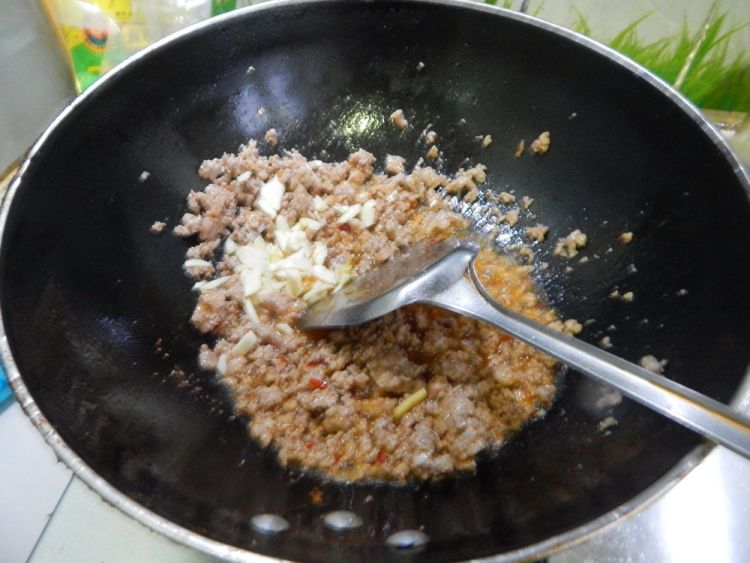 砂锅肉末茄子煲步骤13