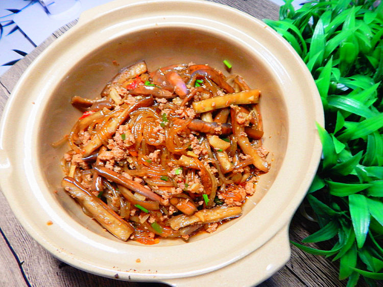 砂锅肉末茄子煲步骤24