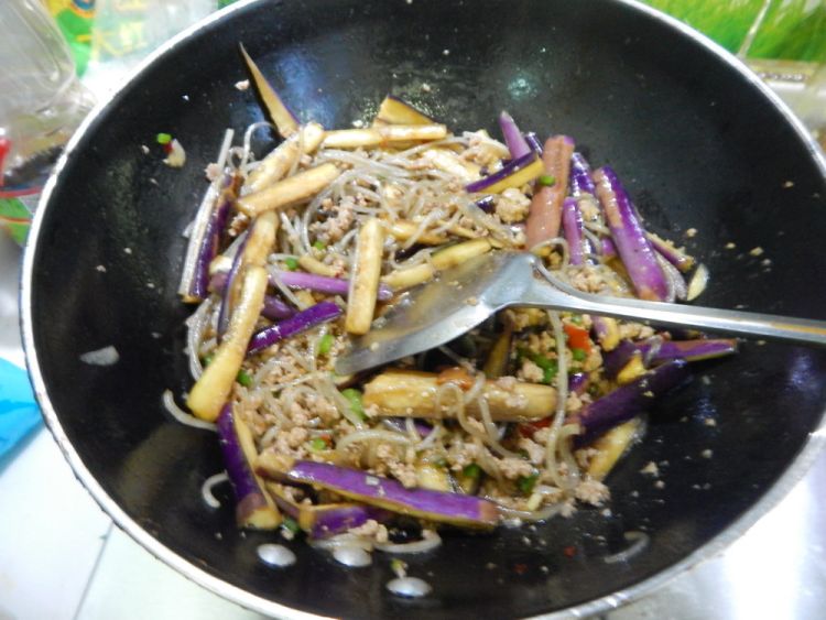 砂锅肉末茄子煲步骤20
