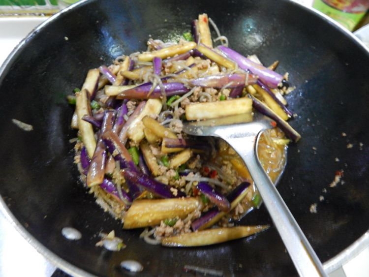 砂锅肉末茄子煲步骤22