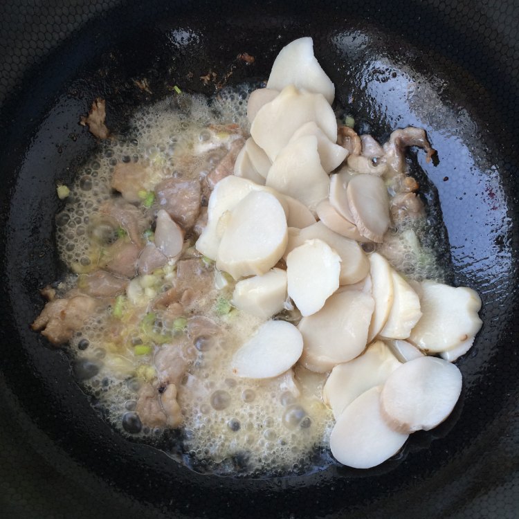 肉片烧杏鲍菇步骤8