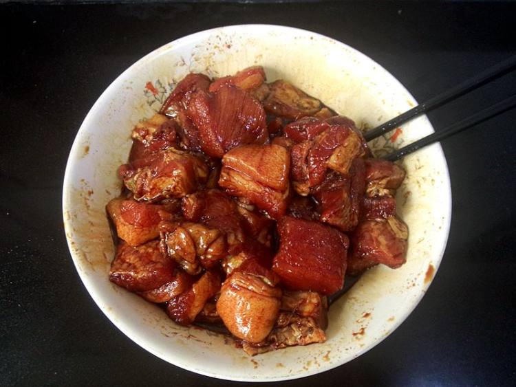 酱肉莲子粽#新鲜从这步骤6