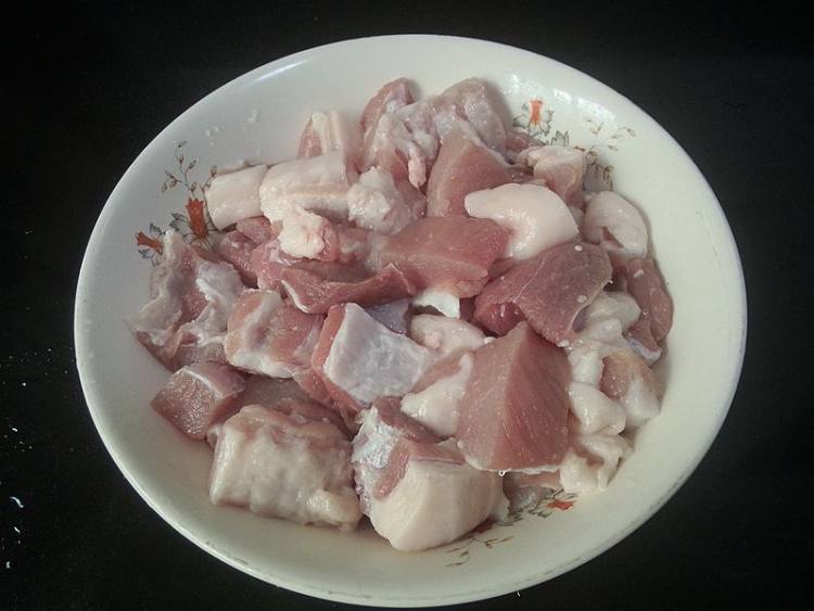 酱肉莲子粽#新鲜从这步骤4
