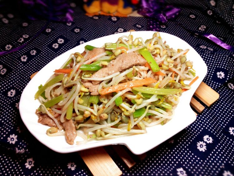 三丝炒肉#新鲜从这里步骤9