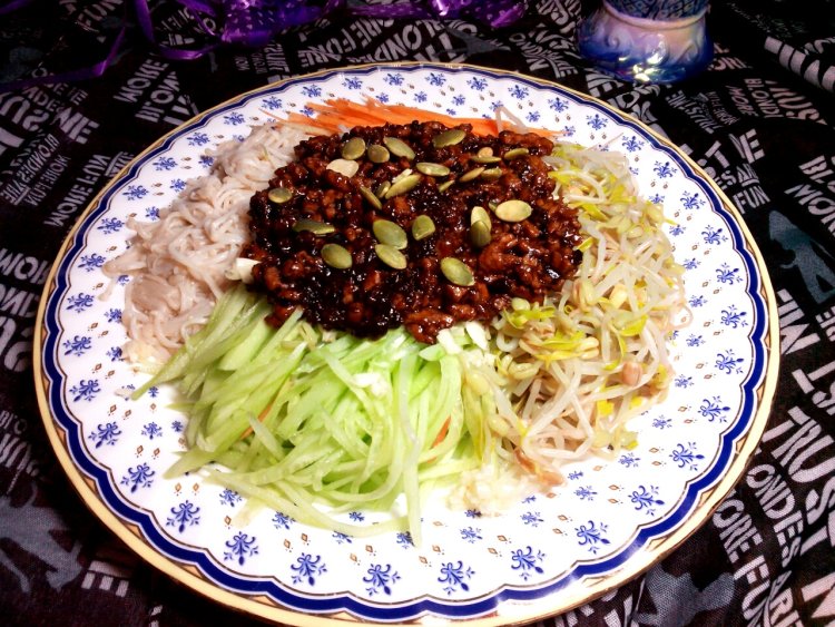 肉酱拌凉菜#新鲜从这步骤6