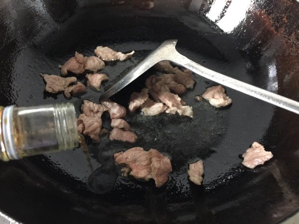 番茄菜花炒肉片#新鲜步骤6