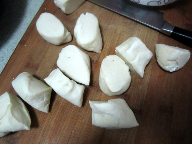 圆白菜肉沫烫面馅饼#步骤6