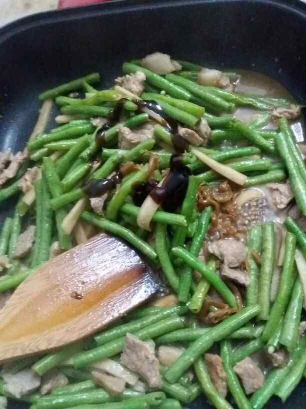 豆角炒肉片#新鲜从这步骤7