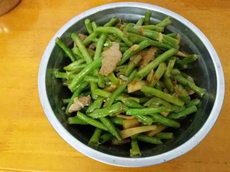 豆角炒肉片#新鲜从这步骤9