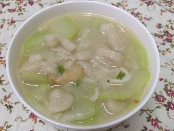 蒲瓜疙瘩面步骤15