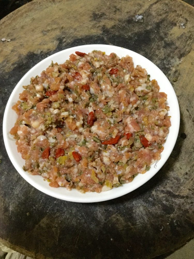 蒸梅菜肉饼步骤4