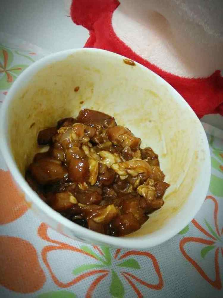豆角炒萝卜干步骤5