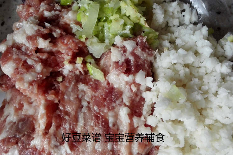 清蒸狮子头步骤3