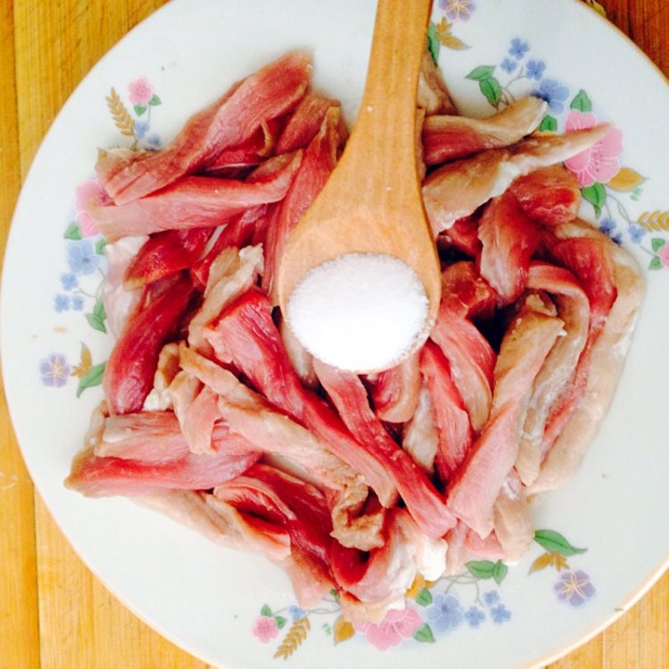 孜然里脊肉步骤3