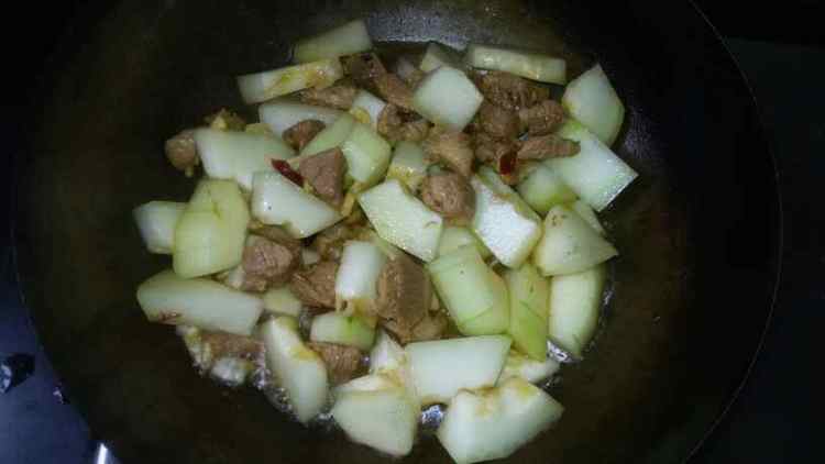 肉片烧冬瓜步骤9