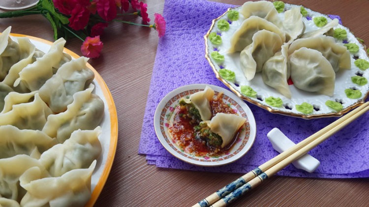 榆钱水饺#多效护理一步骤21