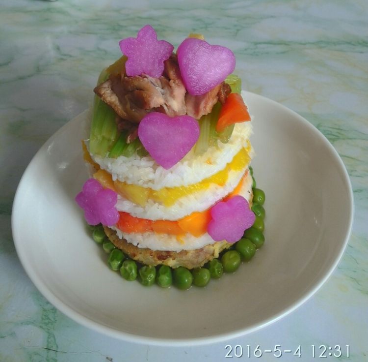 童趣蛋糕饭团步骤8