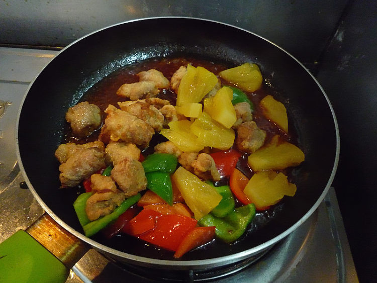 菠萝古老肉步骤13