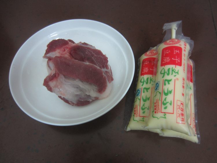 家常玉子豆腐步骤1