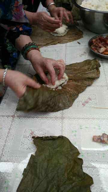 荷叶肉包饭步骤5