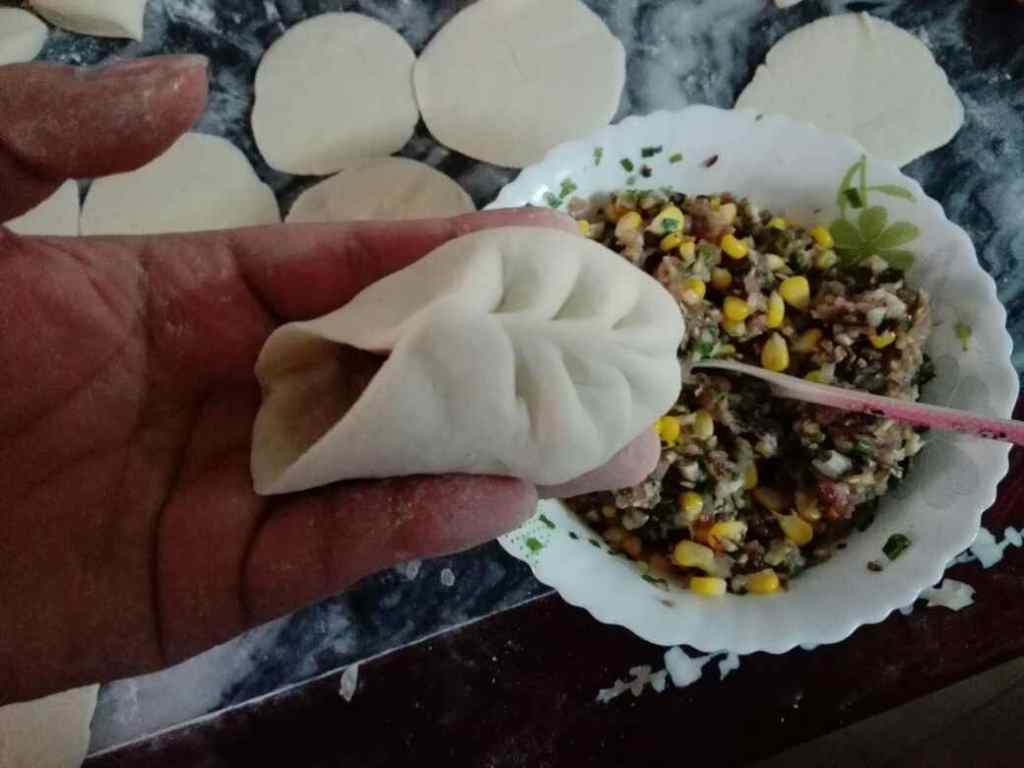 秋叶包子步骤13