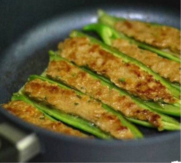 尖椒酿肉步骤6