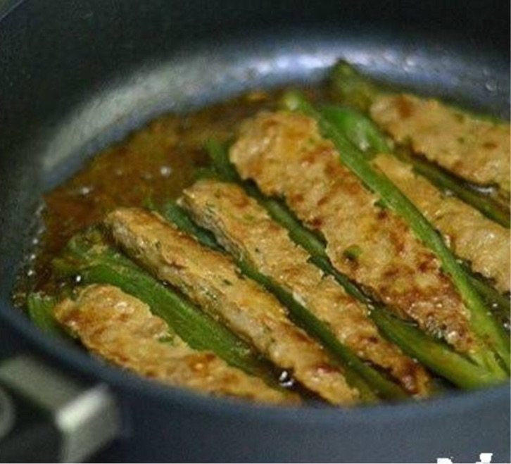 尖椒酿肉步骤8