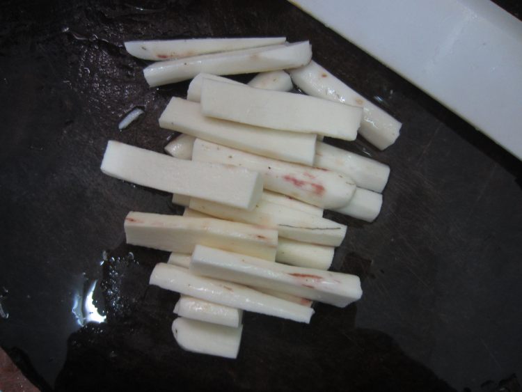 淮山药蒸肉碎步骤6