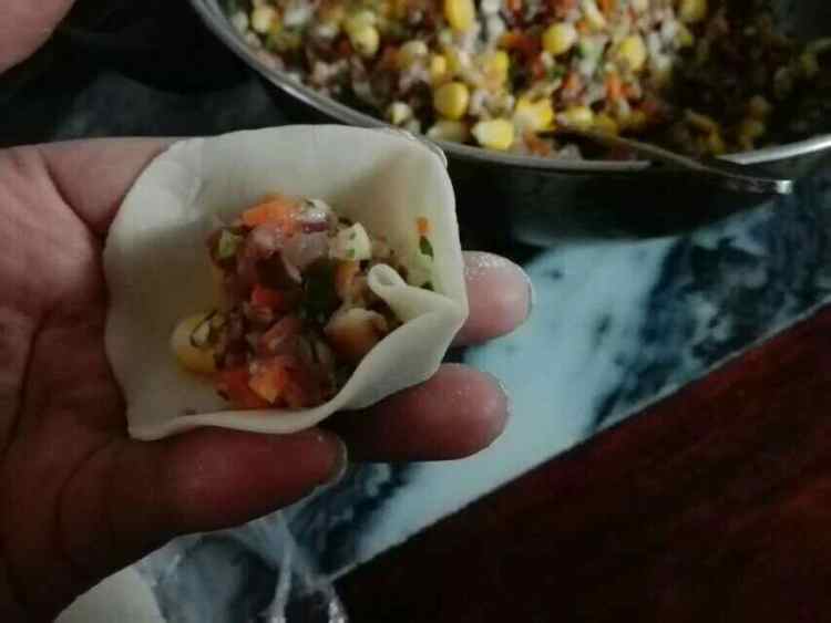 秋叶饺子步骤9