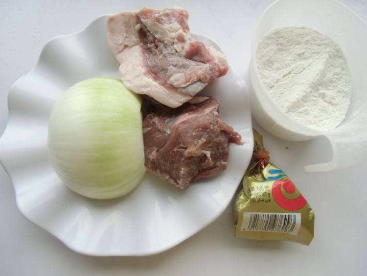皮牙子羊肉包子步骤1