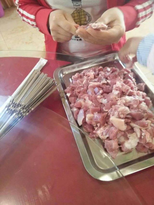 #盛夏餐桌#香烤羊肉串步骤3