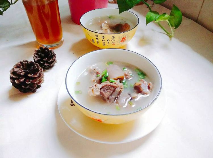 清补羊肉汤步骤7