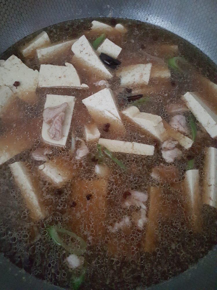 羊肉炖豆腐步骤5