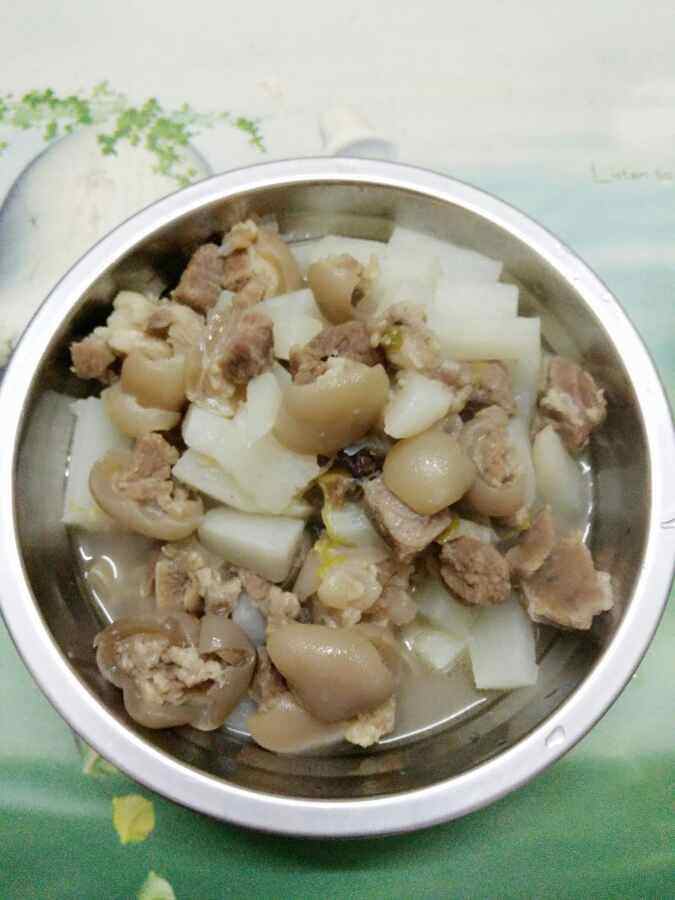羊肉白萝卜汤步骤7