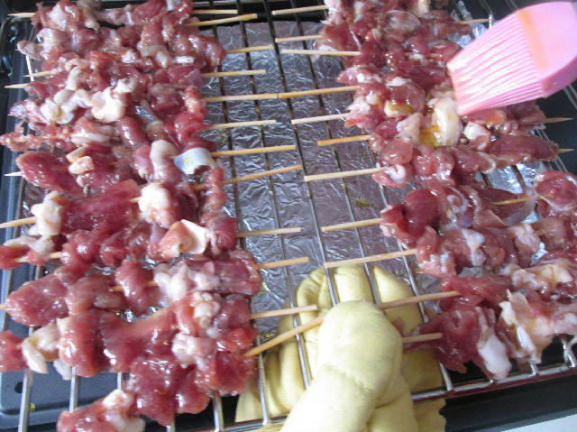 烤羊肉串#本味家乡菜#步骤9