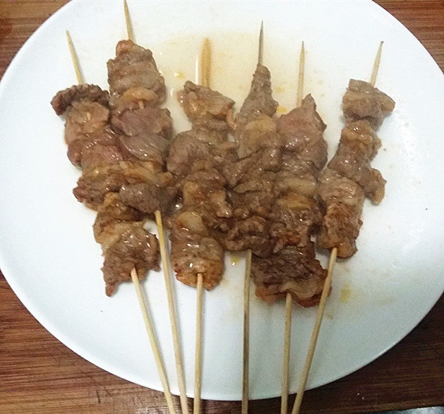 奥尔良孜然羊肉串（微步骤9
